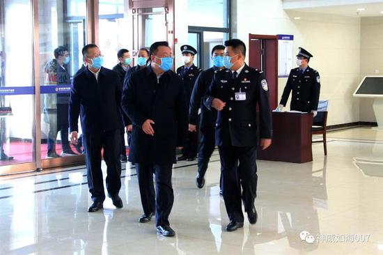 四平市市长郭灵计深入吉林省四平监狱检查指导防疫工作