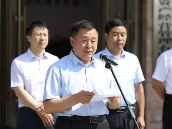 白城市通榆县委书记李德明致辞.