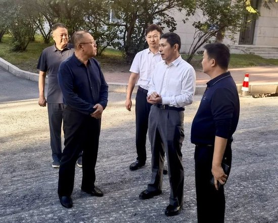 长春市朝阳区委副书记区长许军调研住建领域重点工程建设情况