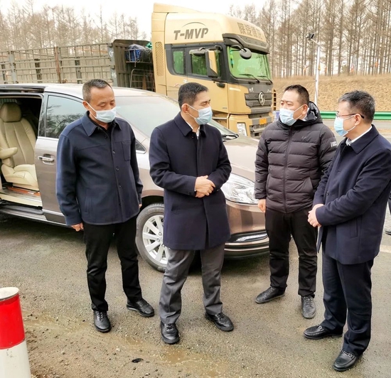 长春市朝阳区委副书记区长许军到永春镇和乐山镇调研