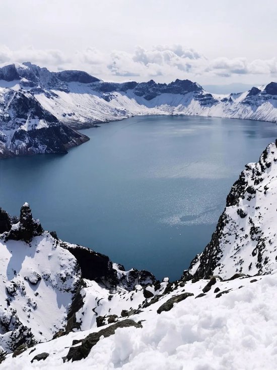 你一句雪仍在,我就到了长白山!