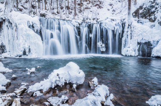 玉蓝瀑布发现的小确幸
