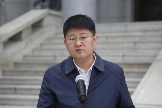 王韬讲话 金俞成 摄