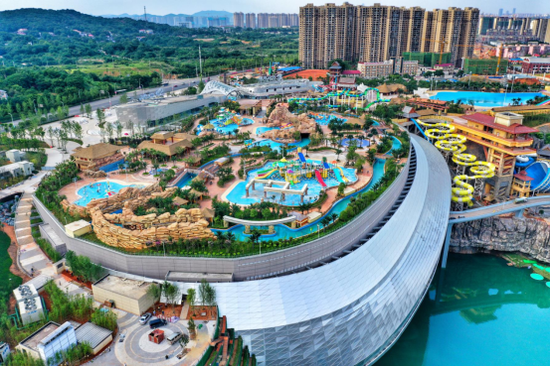 长沙湘江新区的湘江欢乐城