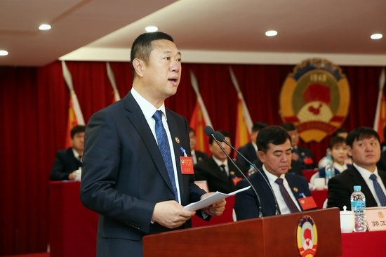 赵永浩讲话 杨婷婷 摄