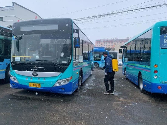 4月7日延吉市39条公交线路338个班次全部恢复运行