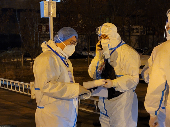 长春新区疫情防控隔离转运组执行副组长李鑫转运战士使命必达