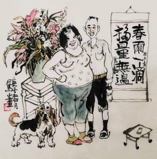 刘凤山国画人物小品(一)