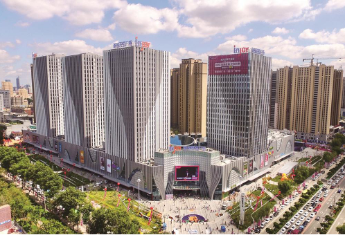 长春市绿园区商业综合体项目新城吾悦广场.(资料图片)