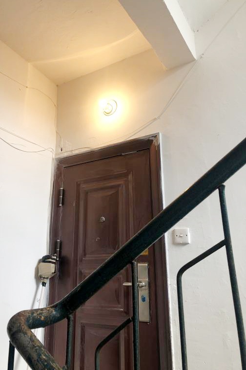 延吉市创城进行时亮起楼道灯照亮回家路