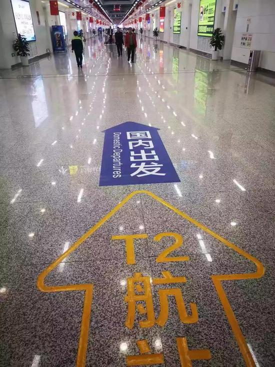 11月14日长春机场t2航站楼国内区域转场取得圆满成功