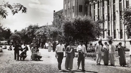 上世纪60年代，蔡奎益拍摄的延边大学校园。