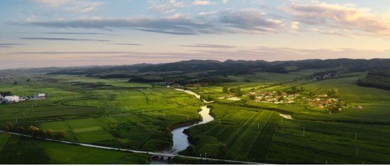 东辽河源头东辽县辽河源镇安北村