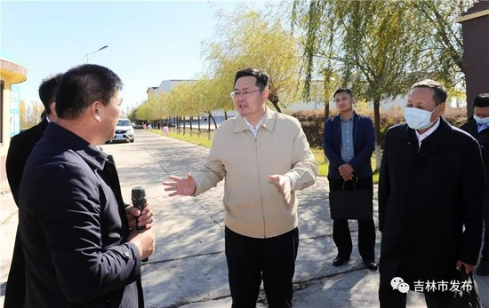 吉林市市长王路调研长吉接合片区吉林市试验区建设