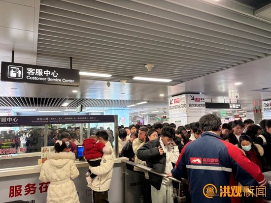 南昌地铁春运保障畅行
