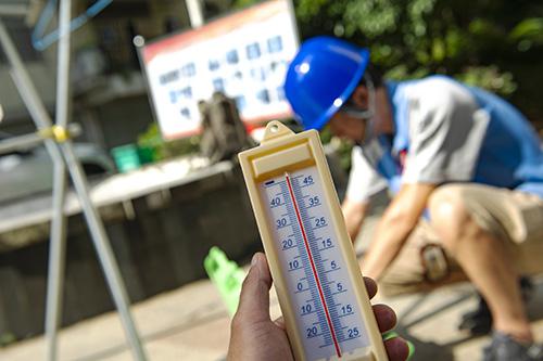 南昌地区迎来了新一轮的高温桑拿天气