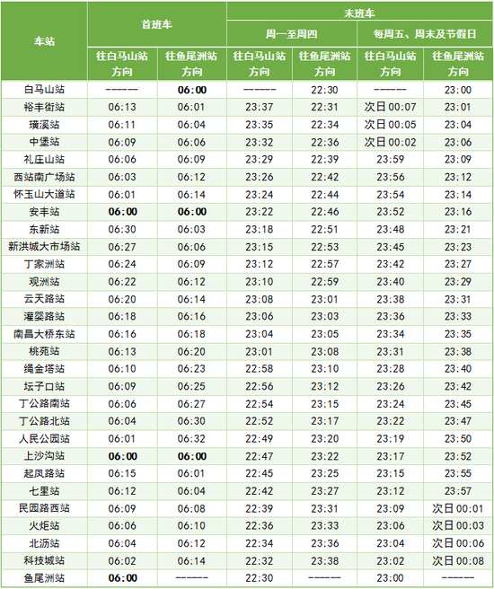 南昌调整地铁4号线运行时长