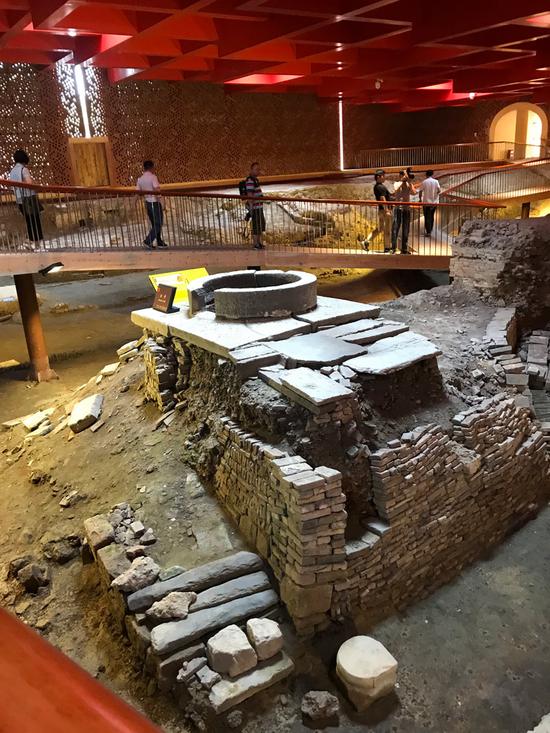 御窑厂国家考古遗址公园内景