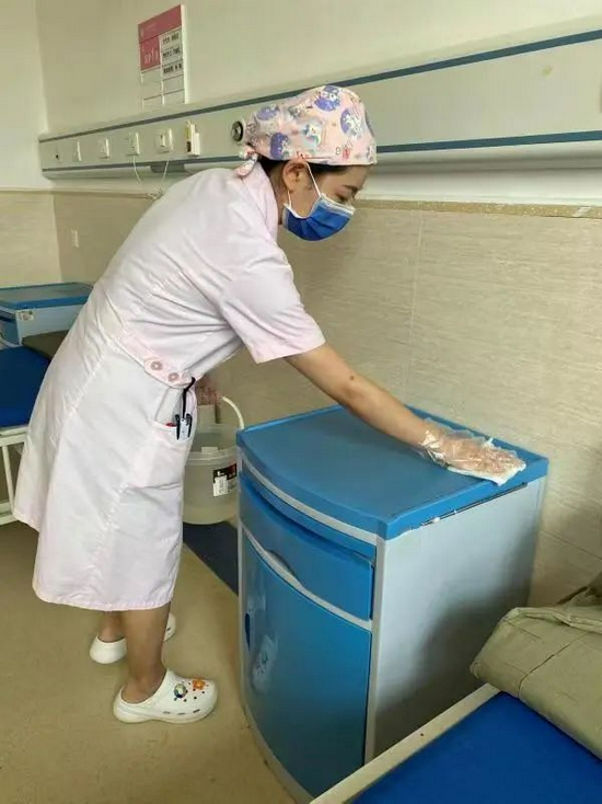 病房每日清洁消毒