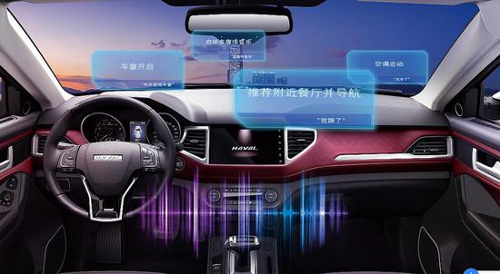 (新哈弗h6 coupe语音控制功能示意)这还不算,作为一款家用车,在舒适型