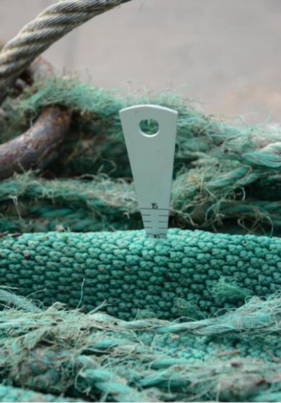 涉案企业非法捕捞使用的"绝户网". 本文图均为 灌南县检察院 供图