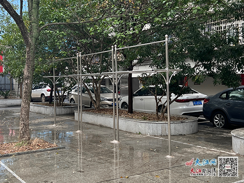 南昌市西湖区江滩社区:人大代表助力解决居民晾晒问题