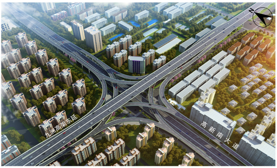 南昌高架桥规划图二期图片