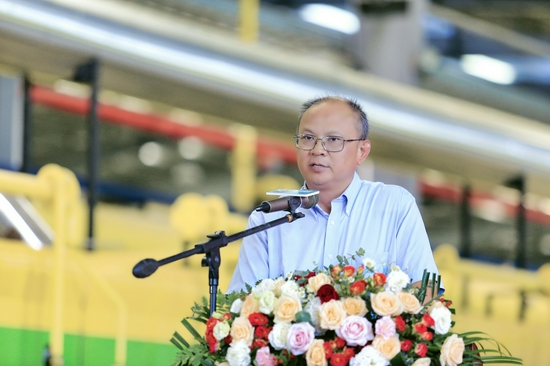 佛山市政府副秘书长兼佛山中国科学院产业技术研究院院长李昌群致辞