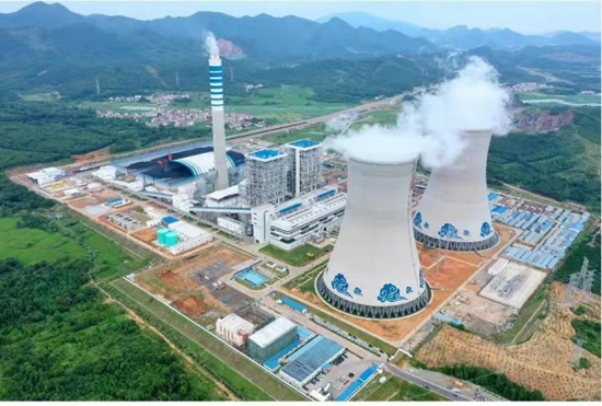 (图为江西省分行支持的国家电投分宜电厂项目)