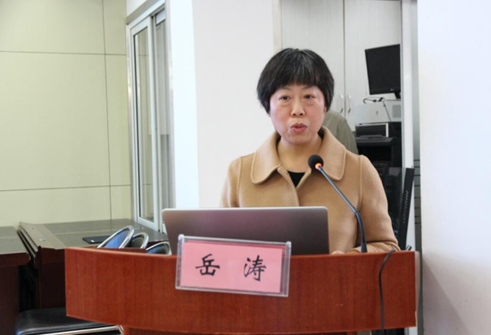 九江市产科质控中心主任,我院孕产保健部部长岳涛主持会议