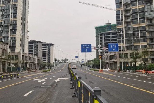  Nanchang Minmin Avenue is ready for traffic