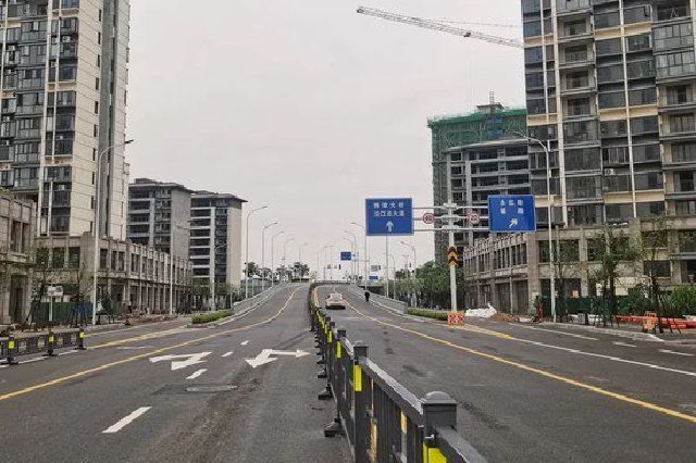 南昌民营大道已具备通车条件