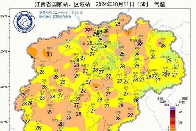 中雨、大雨！溫差13℃！江西天氣大反轉(zhuǎn)
