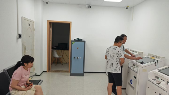 网点日常工作（拍摄者周享昕）