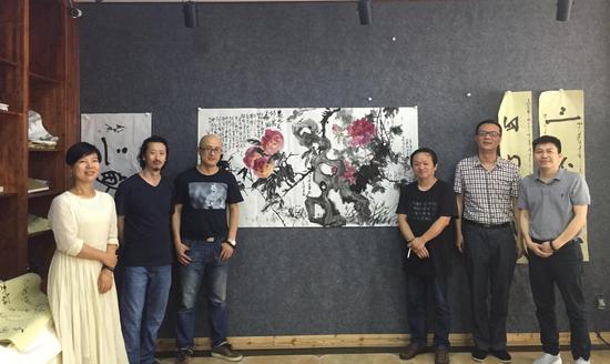 一亩三廖杰邓涛文向滨艺术工作室在景德镇民窑遗址博物馆挂牌成立