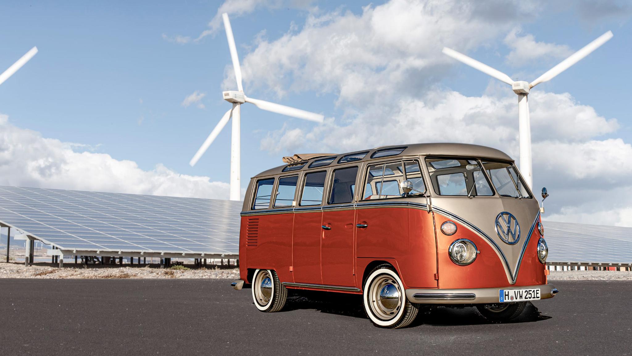 大众经典T1以纯电动版复活 续航里程200公里