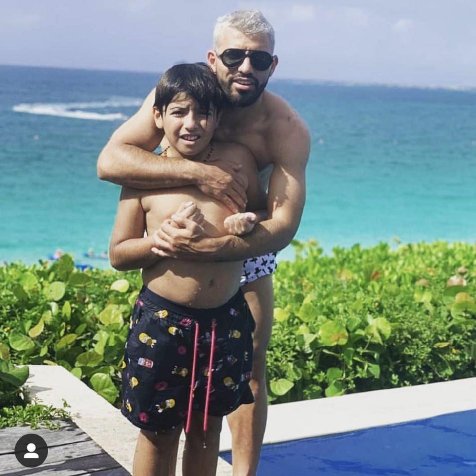 阿圭罗儿子成长史 萌娃到小胖墩