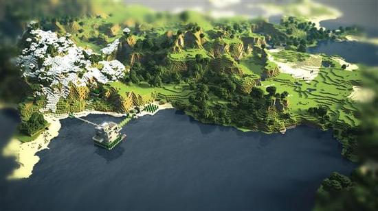 沙盒游戏中的开放世界