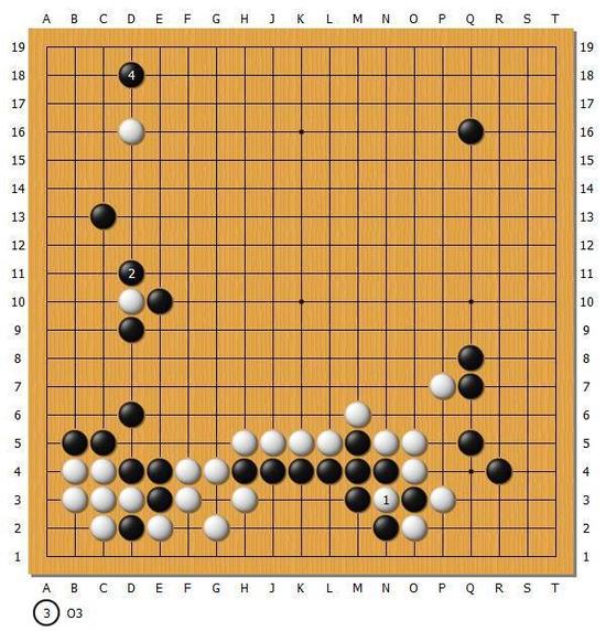 【图2】白1其实是可以考虑在下面拔劫，但是黑2抱吃1子之后，白棋A子就变成了恶手。