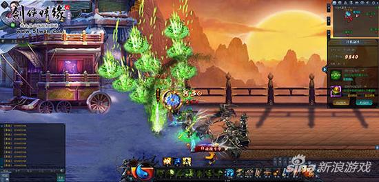 《剑侠情缘2网页版》 萌系小师妹为连服战助威