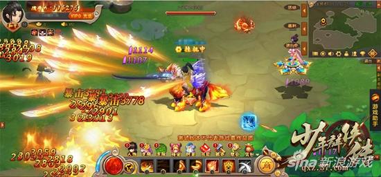 37《少年群侠传》今日首测 Q萌画风上演热血冲杀