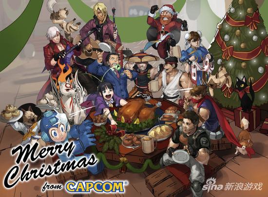 Capcom卡普空节日图片