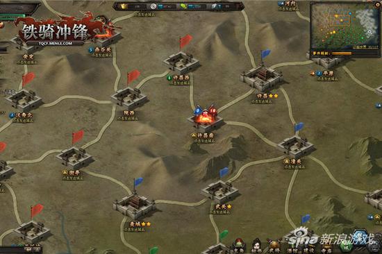 沙盘国战巨作 萌乐网《铁骑冲锋》首服14时开启