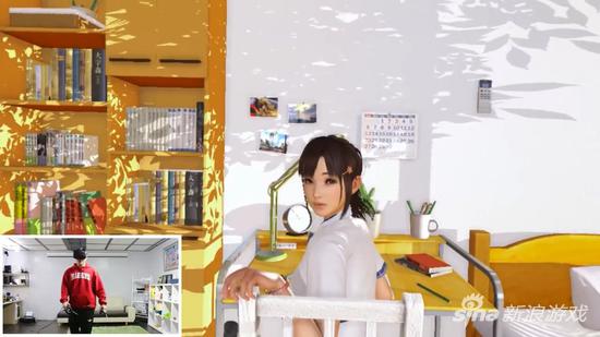 节操碎一地 俩韩国小哥试玩《VR女友》做躺地绅士