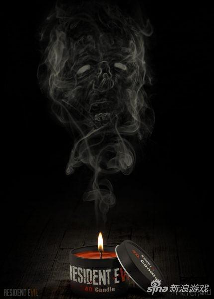 血腥味飘满屋 《生化危机7》推出4D蜡烛周边