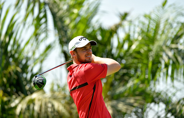 亚巡赛新人托德-辛诺特(todd sinnott)今天在潘哈蓝高尔夫俱乐部(pun