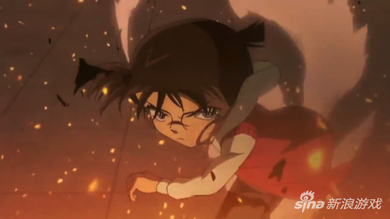 名侦探柯南曝全新剧场版CM 和叶大火中念歌牌