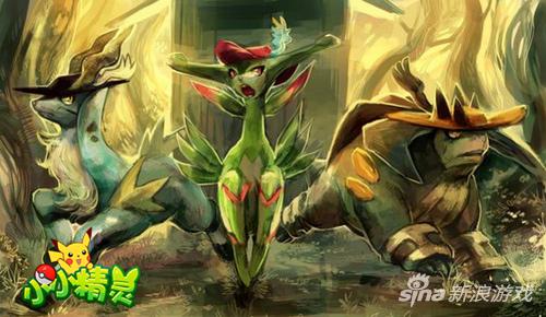 圣剑士降临 4399《小小精灵》五代传说精灵Mega登场