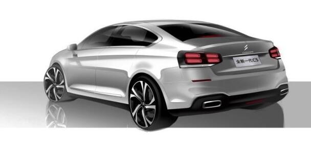 雪铁龙C5新款车型效果图发布 4月亮相