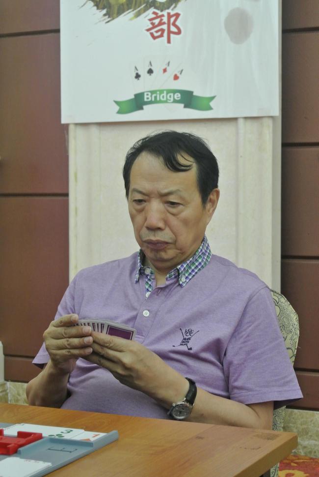 陈胜洪在比赛中